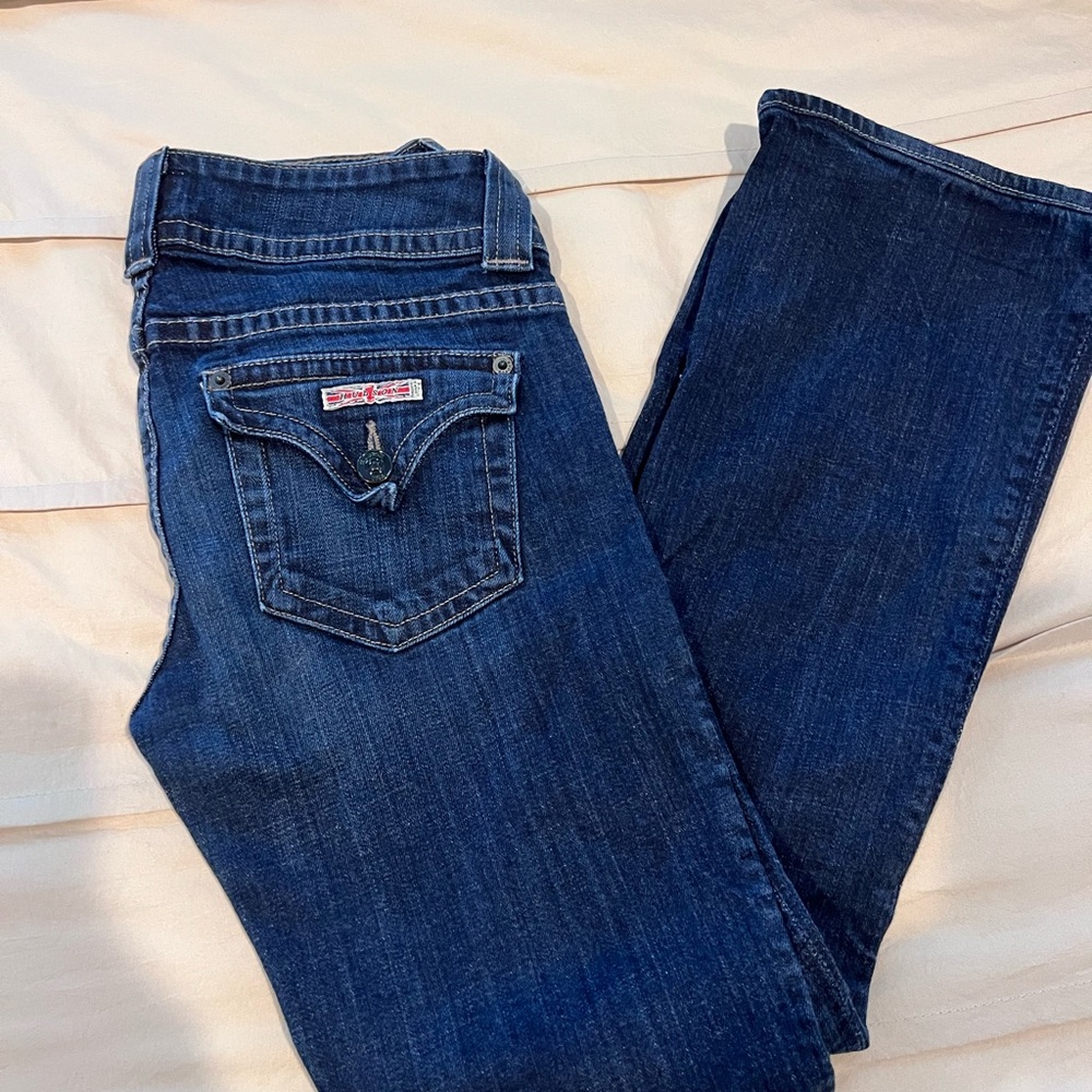 Hudson Jeans Women’s Dark Blue Baby Bootcut Leg Denim size 28